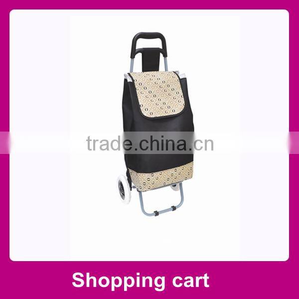 Folding wholesale market shopping trolley for elderly