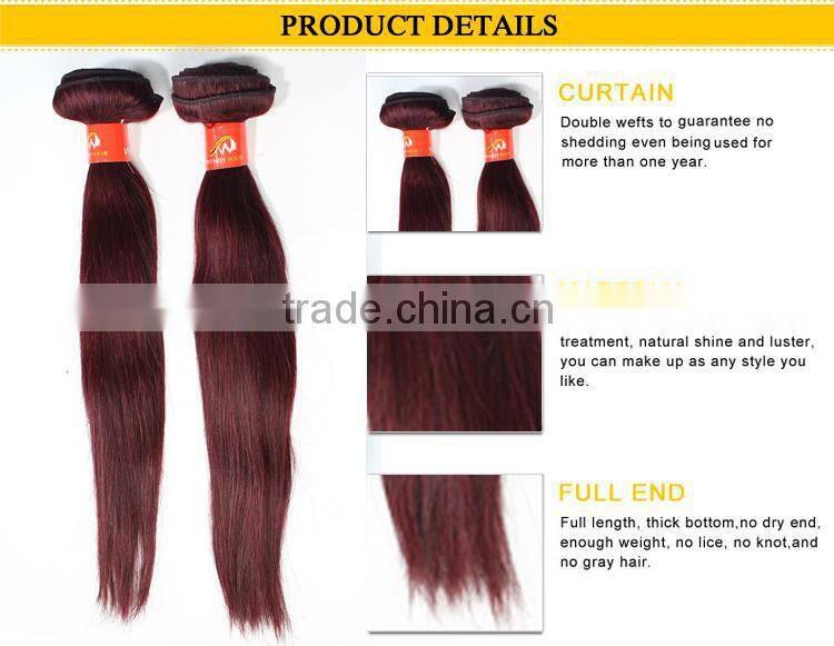 2015 New Design Straight hair peerless peruvian hair weft
