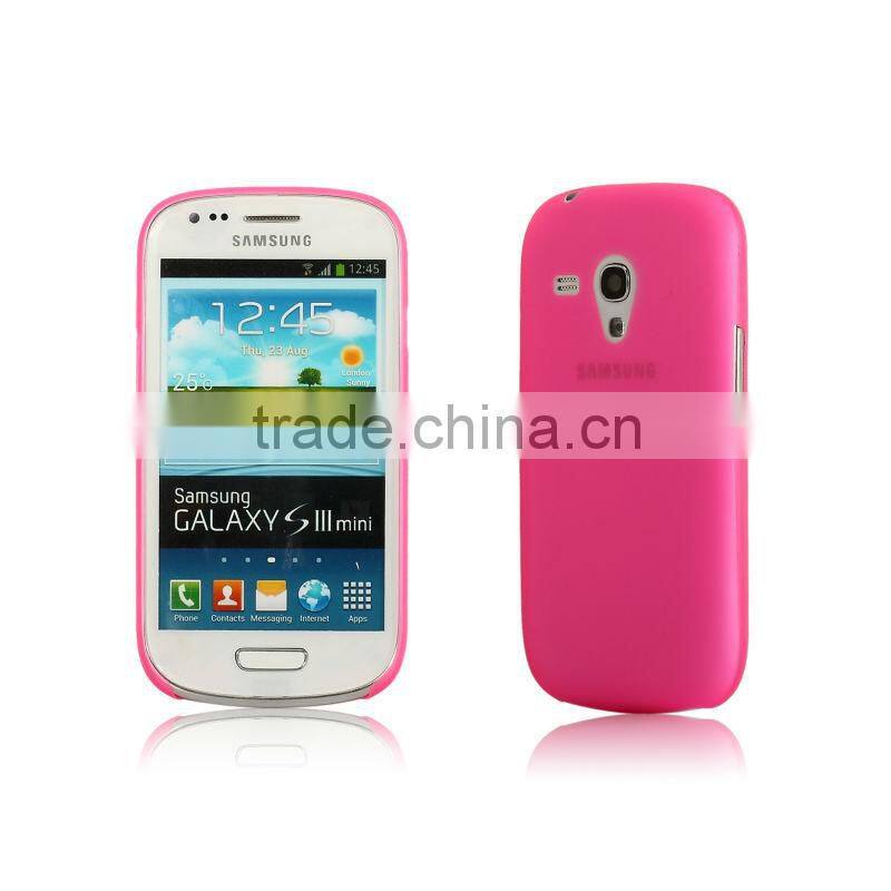 Ultra Thin Clear Crystal Snap-On Hard New Case Cover For galaxy i8190