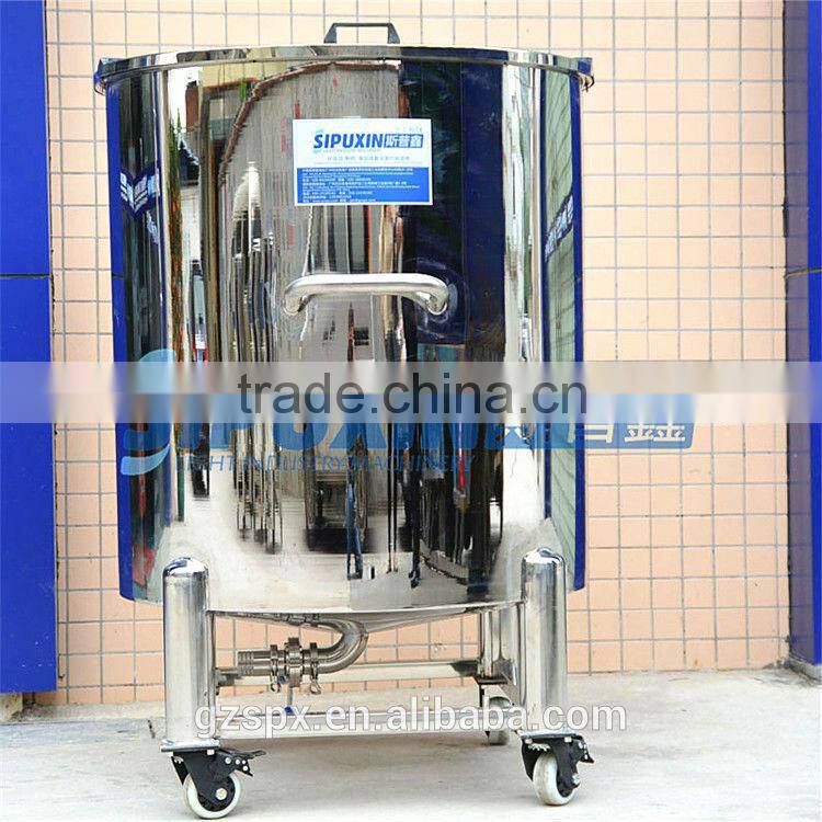 Buy direct from china manufacturer stainless steel shampoo storage tank