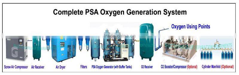Oxygen Generator for Solid Waste Incineration