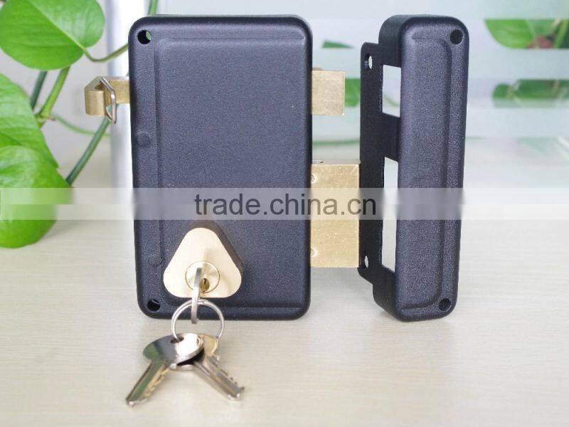 French rim night latch lock for security door locks