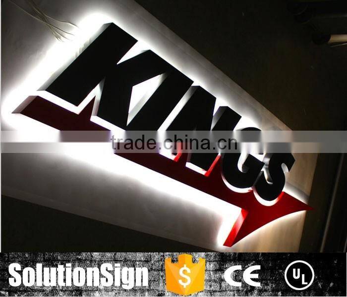 High Quality Custom 3D Illuminated Acrylic Sign