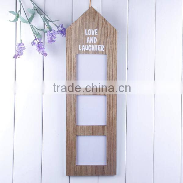 christmas ornament woods crafts vintage home decor wooden multiple photo frame