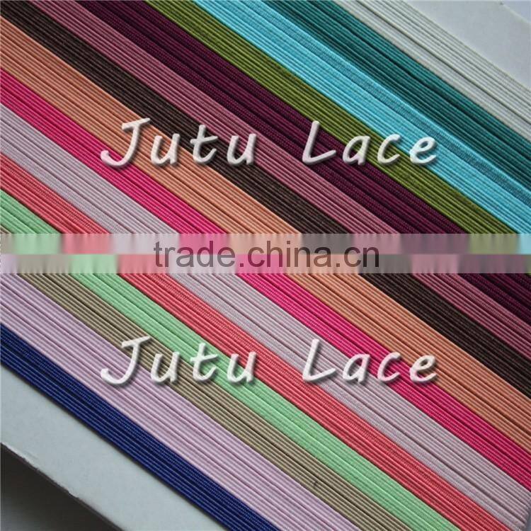 1/8''Thin Hair Skinny Elastic Trim - 29 Solid Colors Elastic For Hair Accessories foe