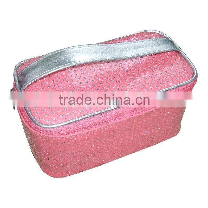 Pu Leather Tote Make up bag