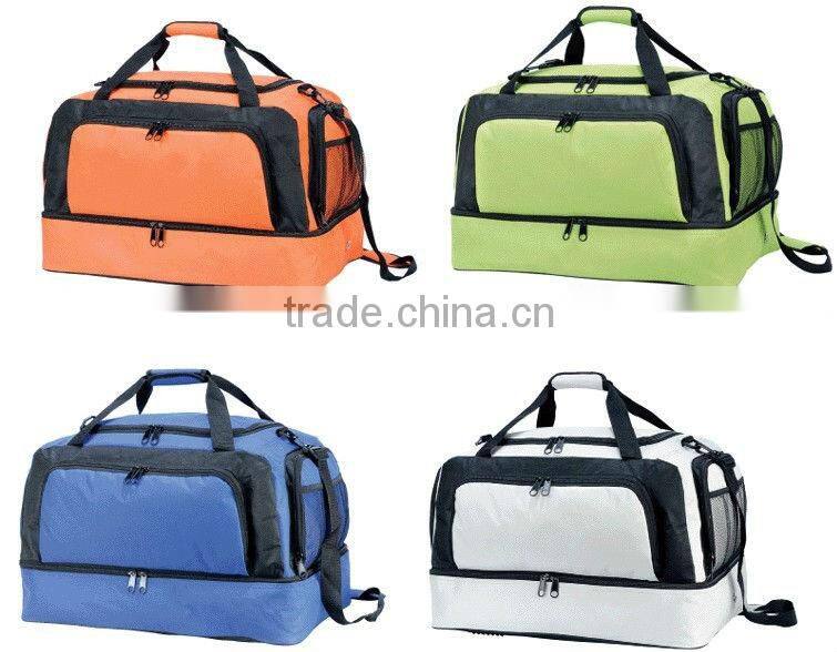 double-deck weekend travel bag