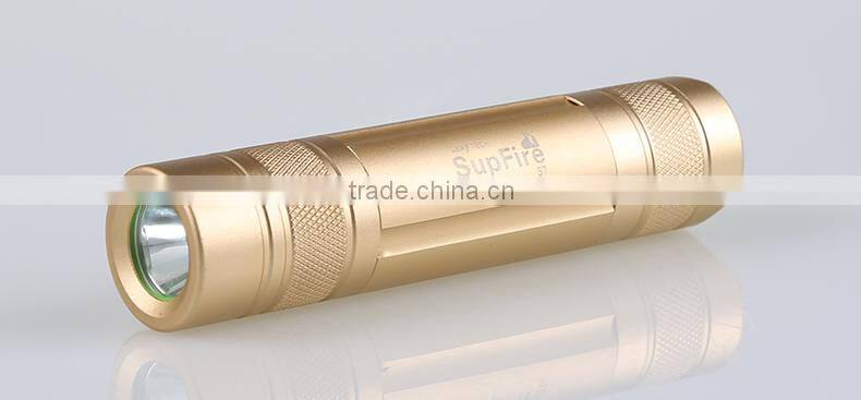 Led Flashlight Use 18650 Lithium BAttery & AAA Battery