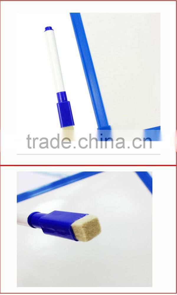 New style of plastic white board with earsel