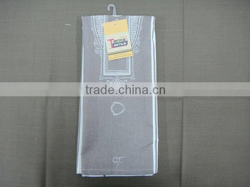custom jacquard 100% cotton kitchen towel