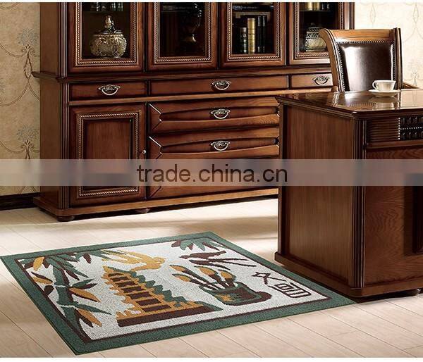 home use pvc back fashion design large outdoor mat