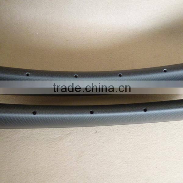 25mm wide U Shape Carbon rims 60mm 32h Clincher Road Rims cerchi carbonio