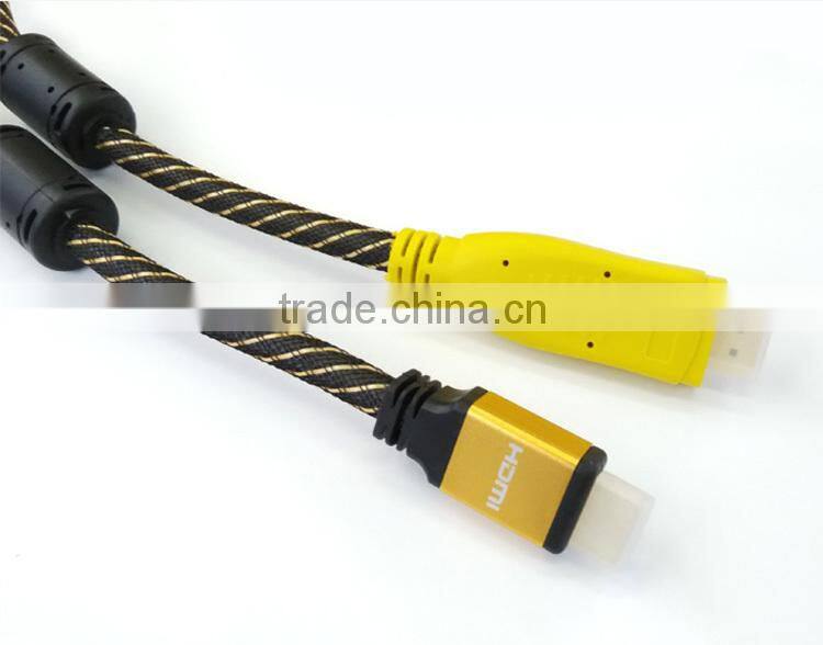 Full HD 1080P/3D/2k*4k Supported bulk HDMI extension cable 2.0 with magnetic loops