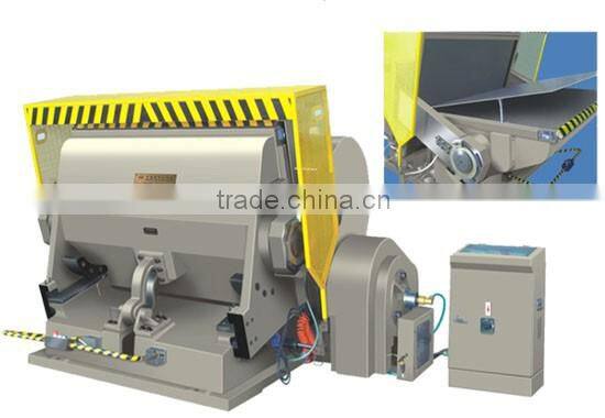Pizza and Hamburger box making machine /paperboard creasing die cutting machine