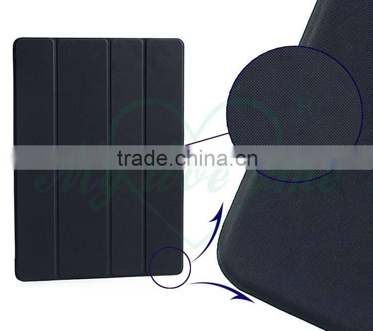 Factory Newest Leather Tablet Holster for Ipad pro with Stand