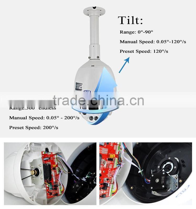 High speed dome outdoor 1080P onvif full hd optical zoom p2p ptz cameracamera