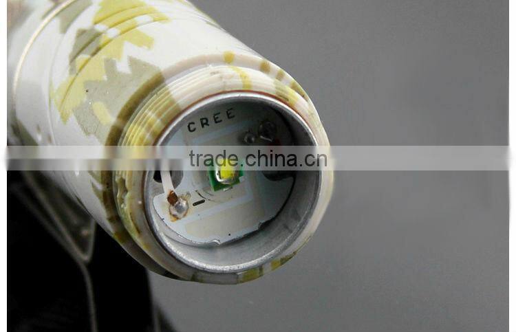 Goread Four-color camouflage bend head LED mini flashlight