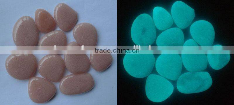glow in the dark garden stone
