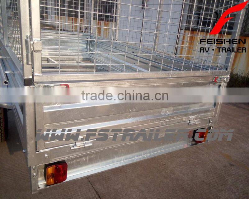 2015 Hot dipped galvanized tandem cage trailer TC85