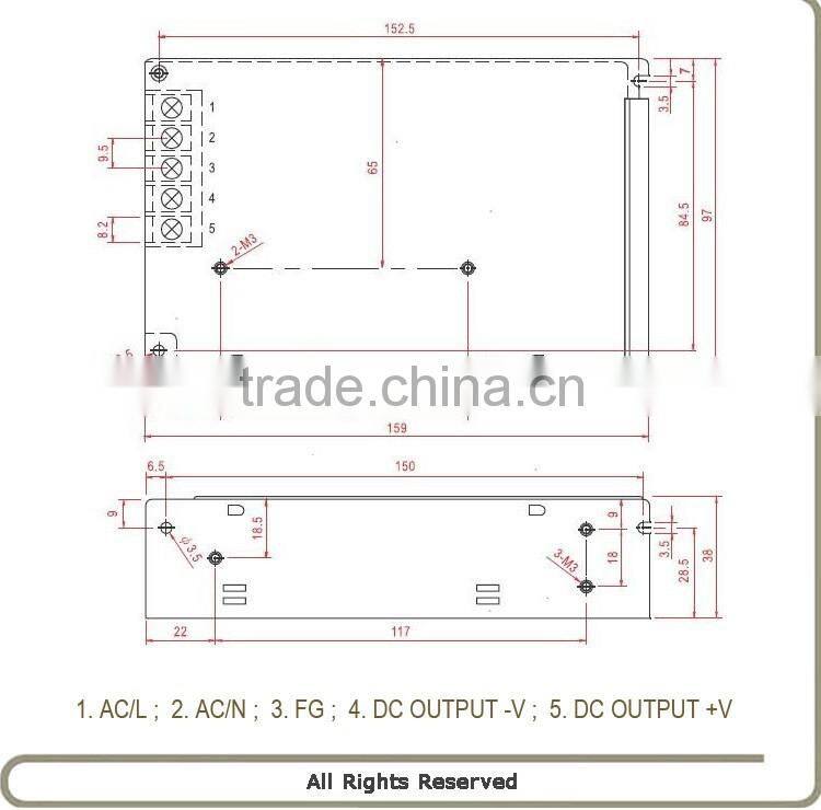 wholesale durable top quality 60w led power supply manufacturer, electric recliner power supply