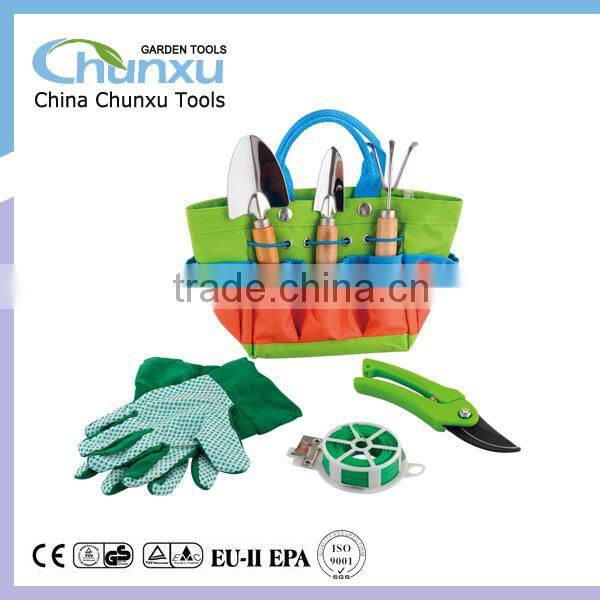 Fabric Bag Carbon Steel Garden Tools Set