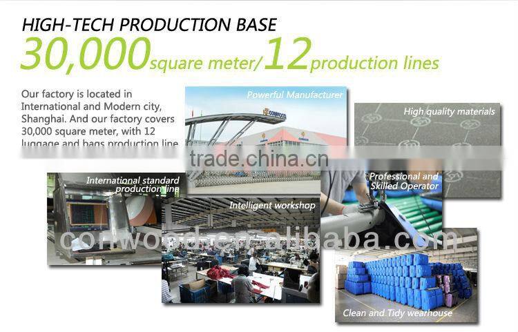 Waterproof PU Trolley Luggage 2 Wheels