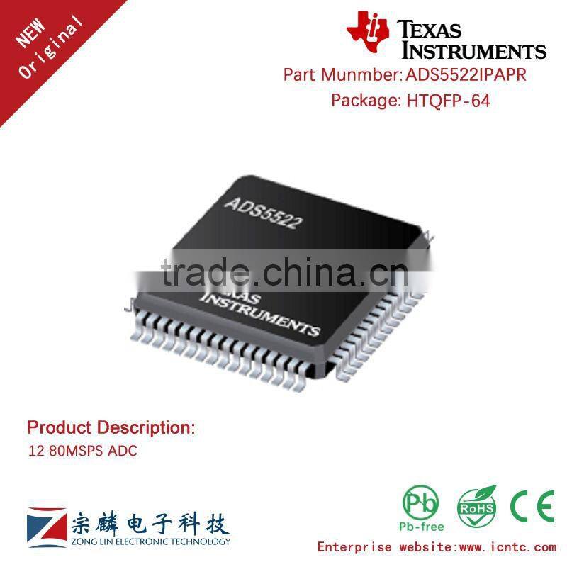 Genuine Original ADS5522IPAPR HTQFP-64 ADS5522 ADC