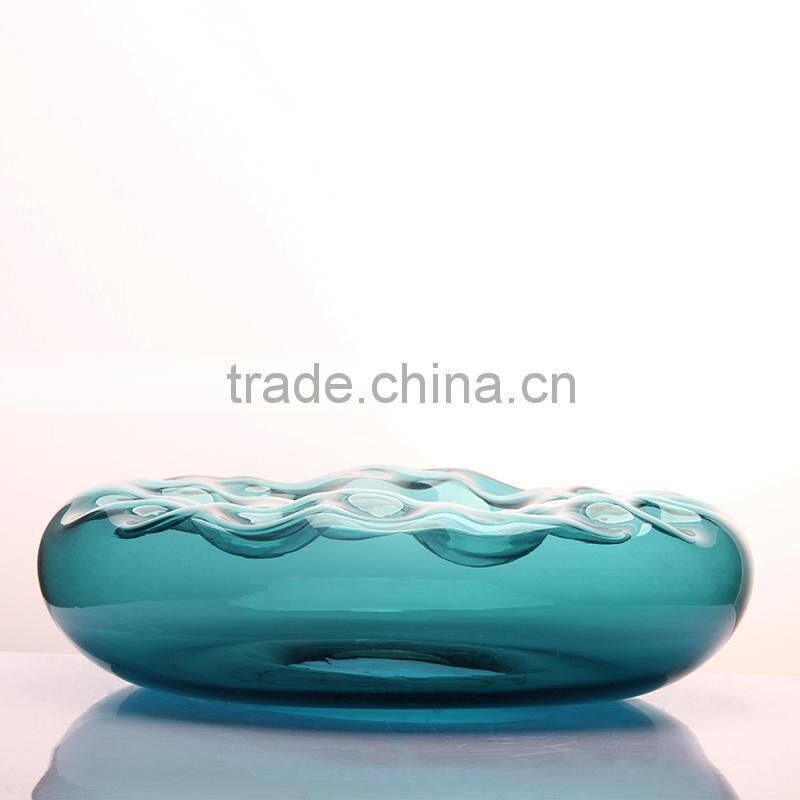 Glass Promotion Fruit Plate Stereoscopic Cheap