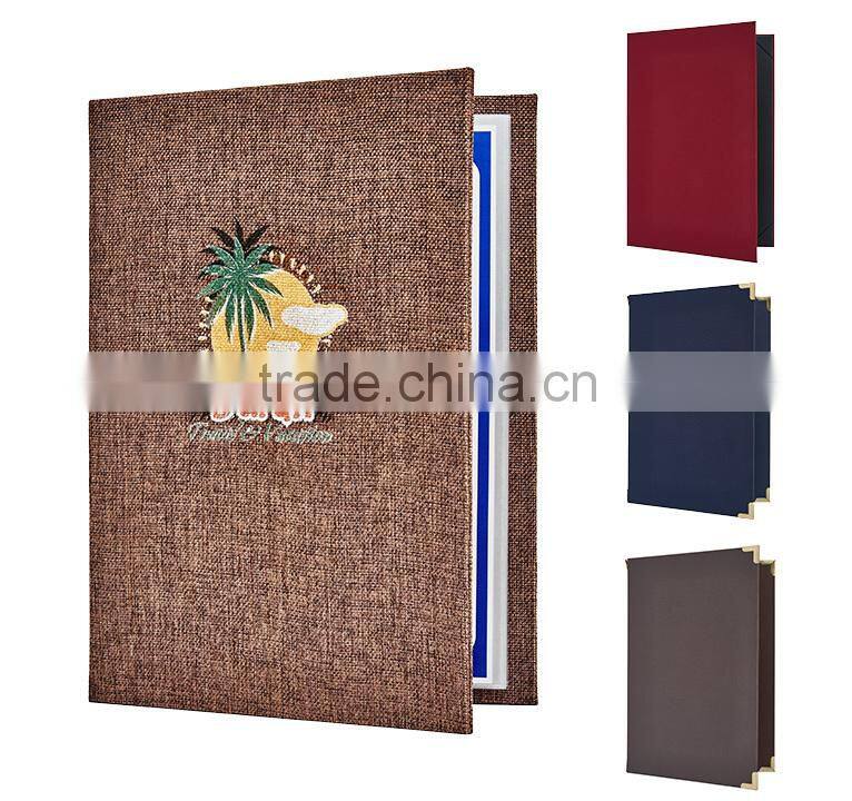 New style drink menu cover / table menu folder / table restaurant menu / menu design / menu holder design