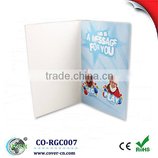 Friendly hand made USB port greeting cards for holiday/advertising/wedding invitation