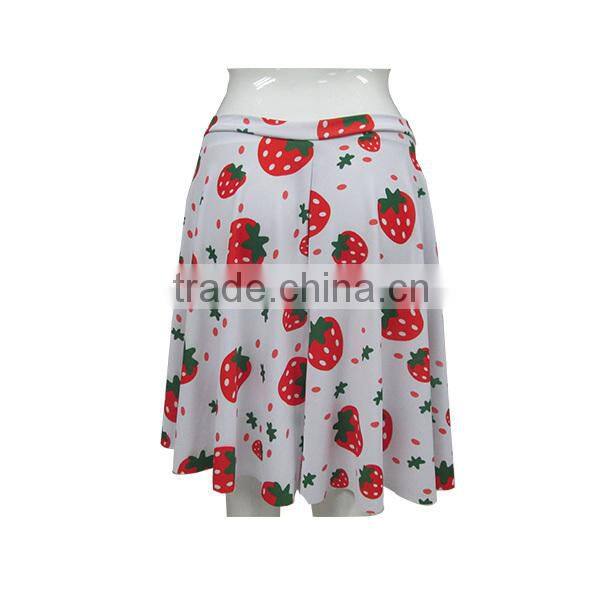 New China ladies dress short skirts woman falbala fashion Korean pleated summer skirt