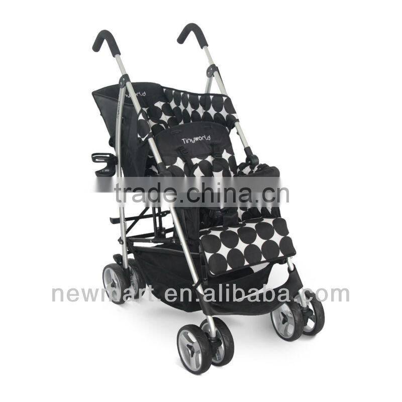 Twin Tandem Baby Buggy With AS2088:2013 Certificate,Double Baby Stroller