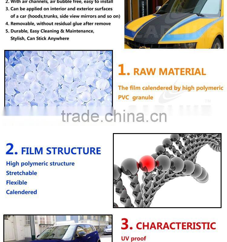 C9526 3D Stretchable Sticker Vinyl PVC Decorative Film