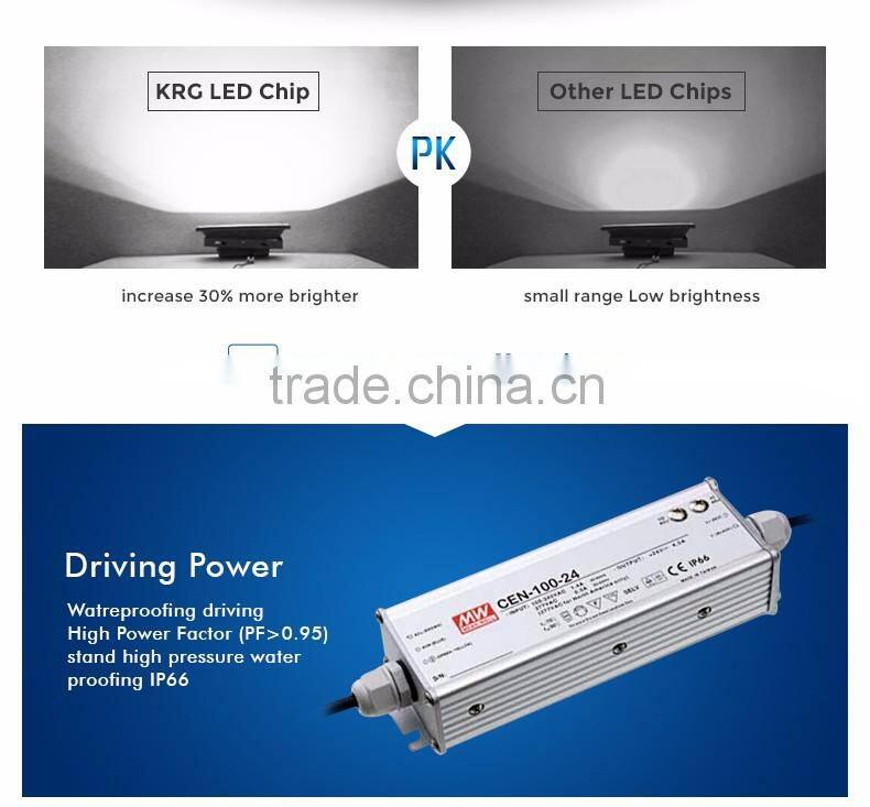 High Quality IP66 stainless steel led flood light 160w on chinese import sites