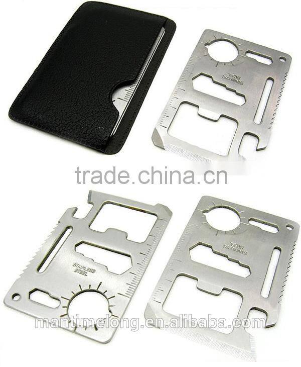 Wholesale stainless steel tool card card tool credit card multi tool