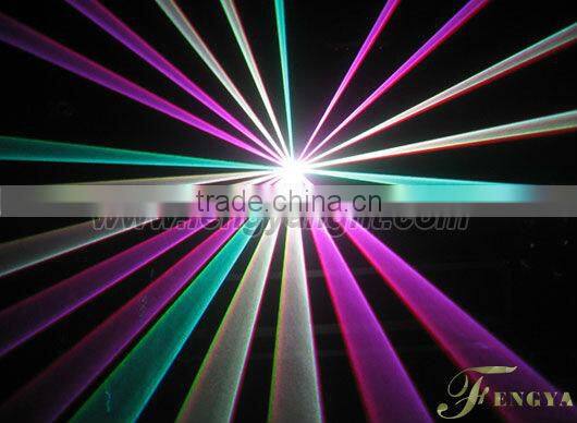 8w rgb full color animation laser show stage light