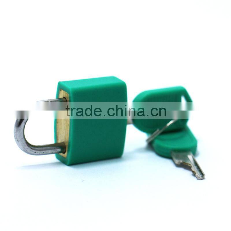 Produce colorful brass case key lock