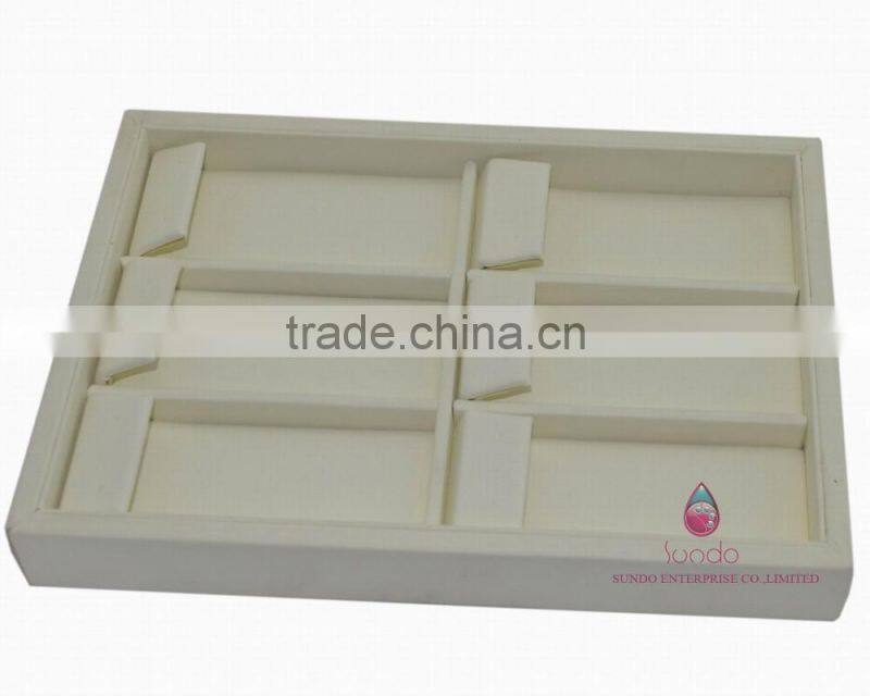 Custom wholesaler in China fancy jewelry tray wooden