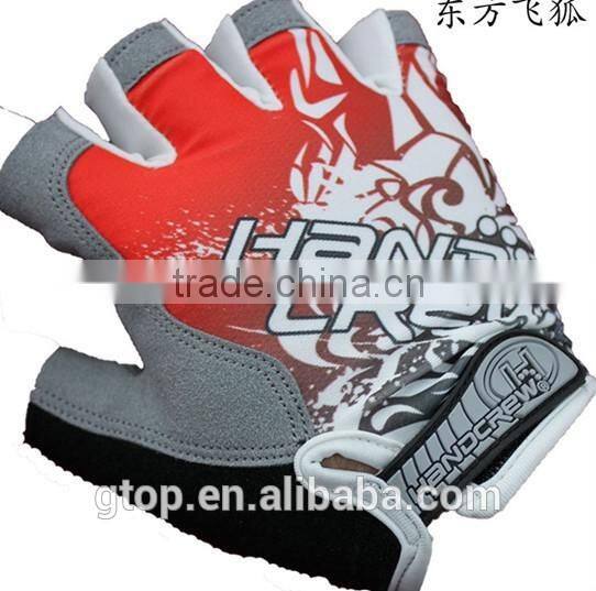 Fashion Wholesale Outdoor Cycling Bicycle Motorbike Half Finger Gloves Sports Gloves Breathable G-3