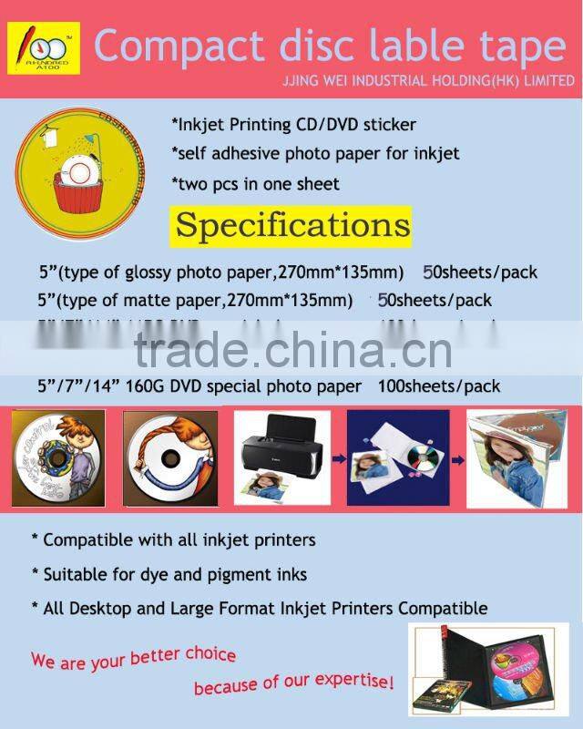 compact disc cd dvd label sticker