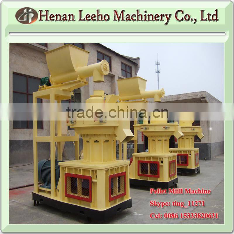 pellet press project with 0.8-6t/h biomass pellet machines