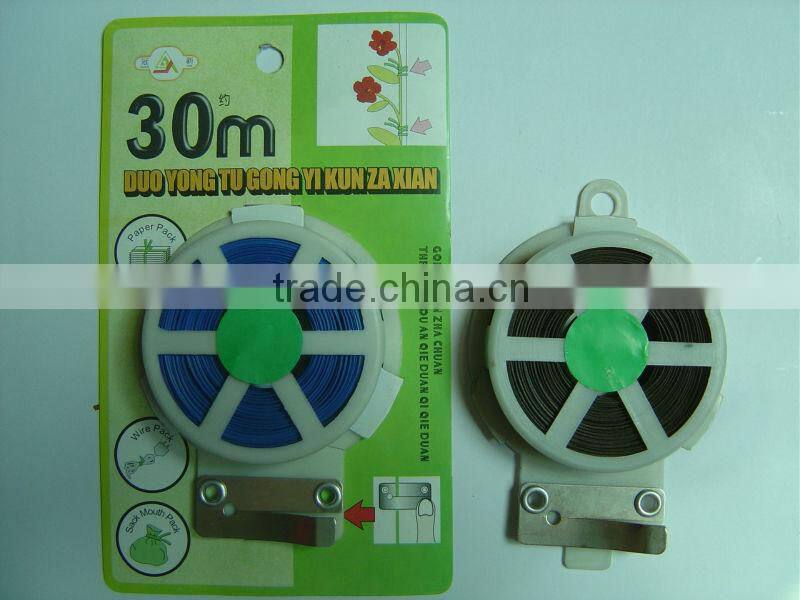 30 Meter Garden Plant Plastic Coated Twist Tie