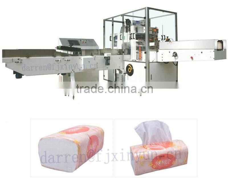 Full automatic napkin packaging machines