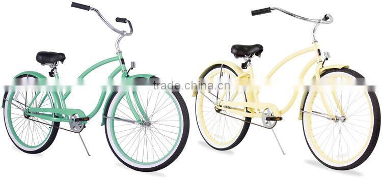 for UK market black mens 26" cruiser bike/wholesale cruiser bikes/beach cruiser for sale (PW-B26356)