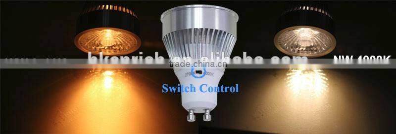 7W GU10 Color Temperature Adjustable LED Spotlight