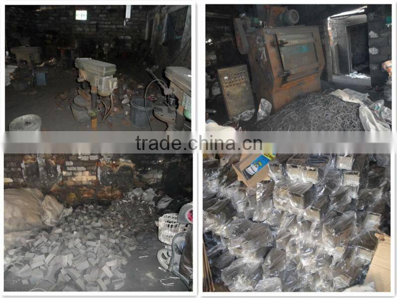 Iron use charcoal for energy