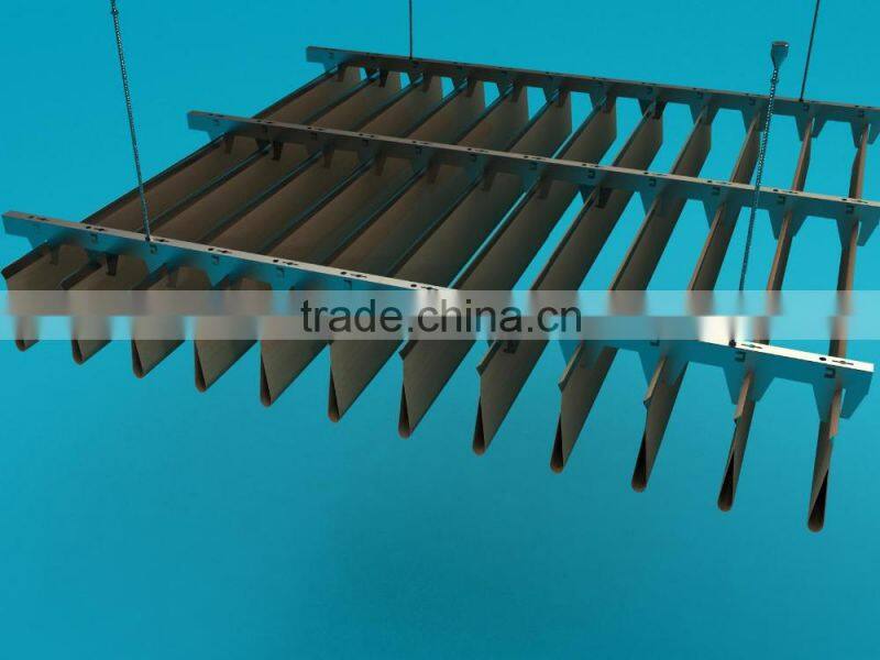Brand new modern suspended ceiling with high quality
