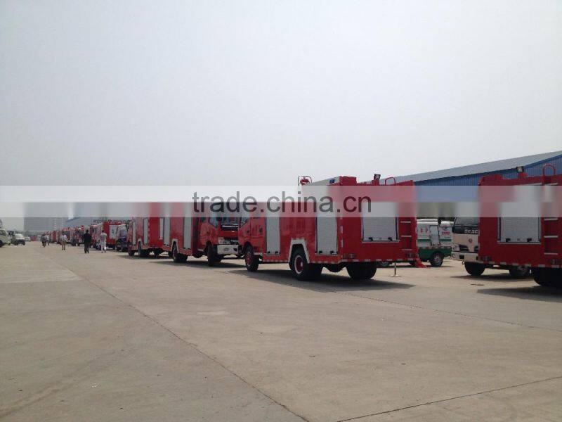fire trucks fire fighting truck foam and water tank 6000L