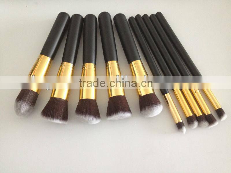 top quality 22/23 piece goat hair make up pink cosmetic brush set
