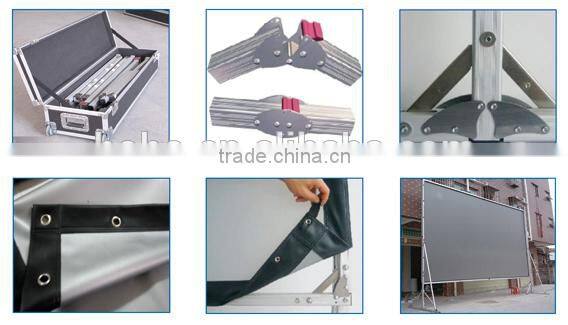 300 inch projector screen/fast folding screen/projection screen
